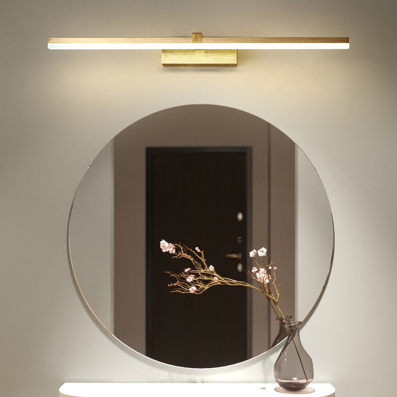 Golden Bathroom Lamp LED Modern Design
