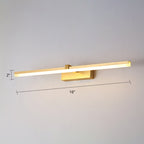 Golden Bathroom Lamp LED Modern Design