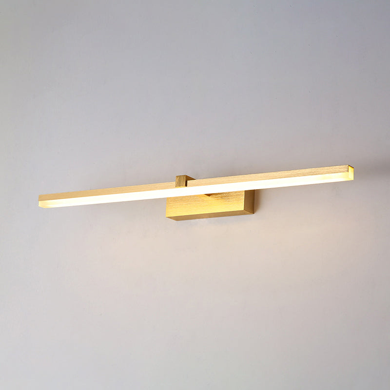 Golden Bathroom Lamp LED Modern Design