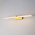 Golden Bathroom Lamp LED Modern Design