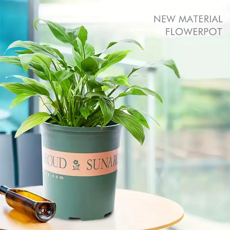 Robust Plant Pot Made of Plastic – Weatherproof Flower Pot for Garden and Balcony