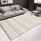 Southwestern geometric printed carpet Multicolor cotton blend area runner non-slip easy-care indoor rug for living room