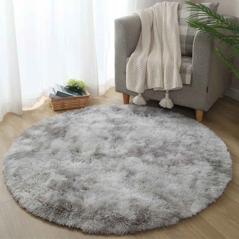 New item Solid Color Rug Multicolored Fluffy Rug Non-Slip Backing Pet-Friendly Stain-Resistant Rug for Bedroom