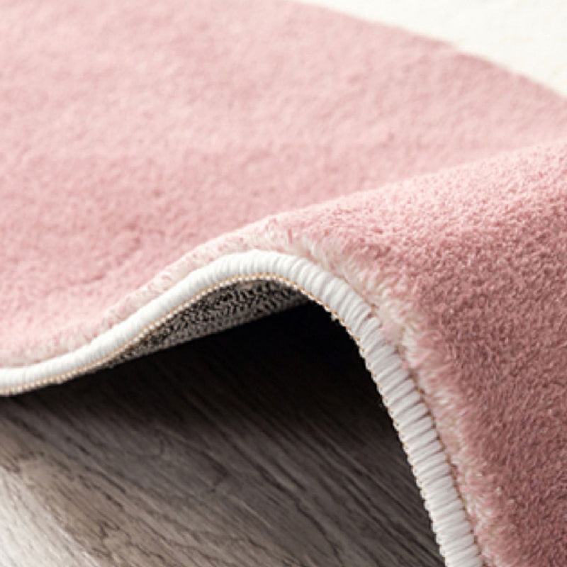 Western Room Carpet Multicolor Color Block Carpet Cotton Blend Pet Friendly Easy Care Washable Indoor Carpet
