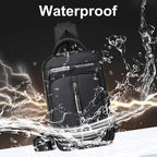 SecureNylon – Waterproof Anti-Theft Shoulder Bag
