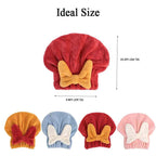 Hair turban – super absorbent coral velvet for fast drying