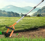 Manual Rotary Lawn Edger, 69 Inch Adjustable Stainless Steel Handle Grass and Weed Trimmer