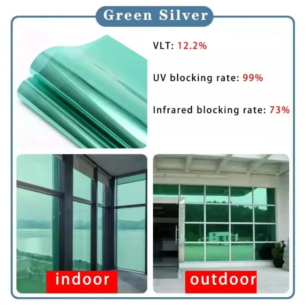 Reflective Film - Privacy Sun Blocking Anti UV