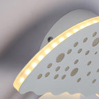 Modern creative 1-Light LED Jellyfish Wall Light