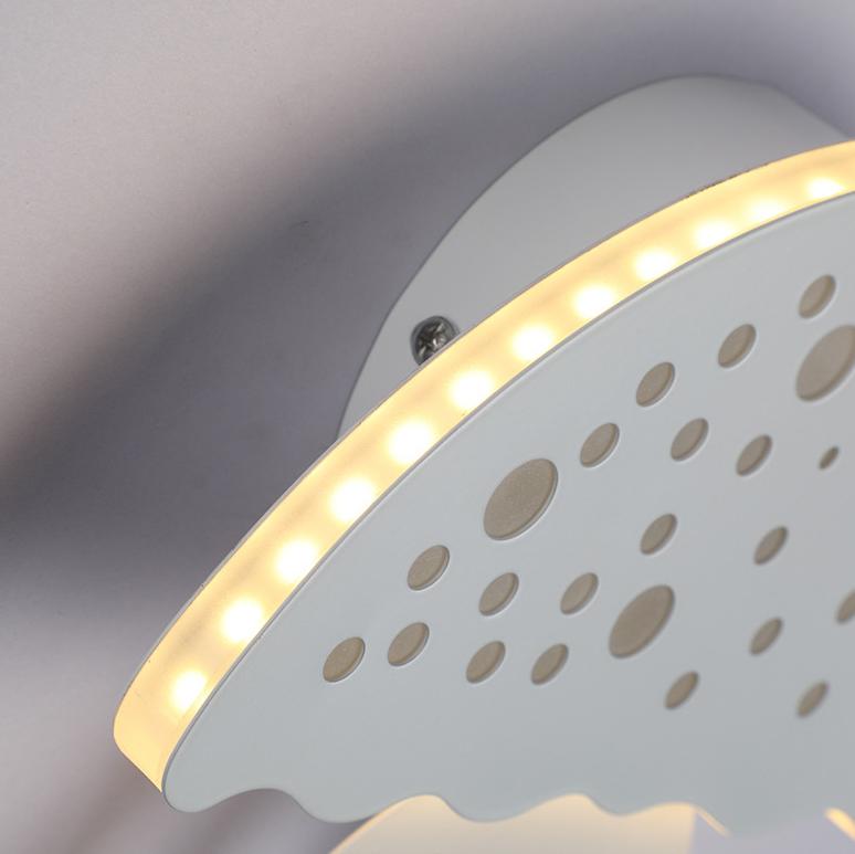 Modern creative 1-Light LED Jellyfish Wall Light