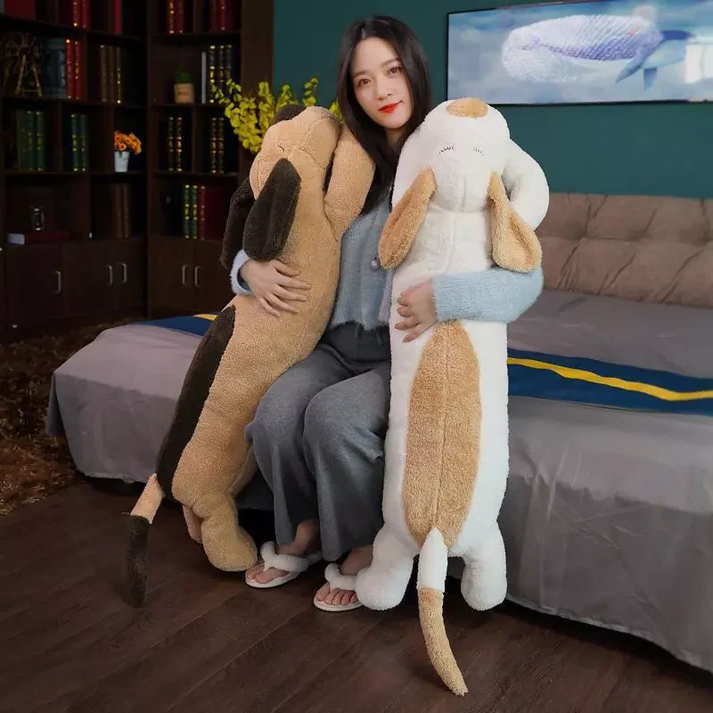 Cute Long Dog Stuffed Pillow