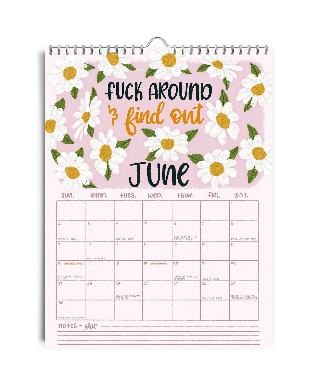NOW IT'S BACK ON 2025 CALENDAR