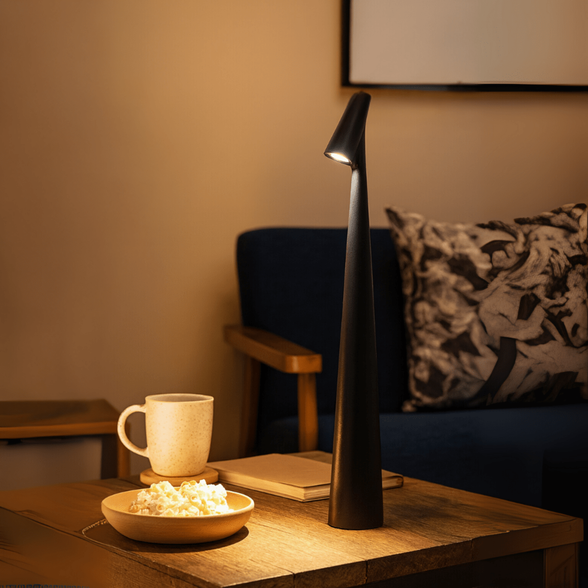 Rechargeable & stylish for indoors & outdoors