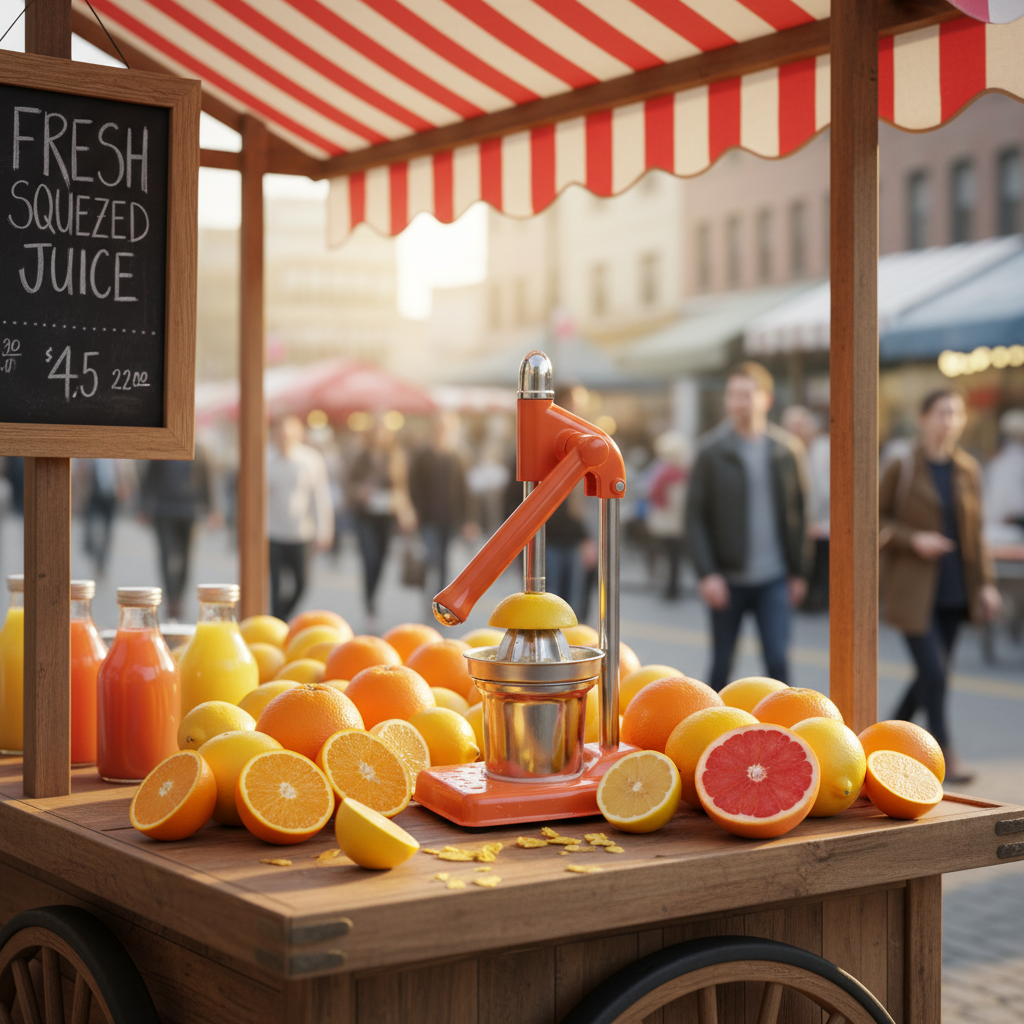 Professional Grade Manual Fruit Squeezer Gadget