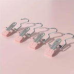 Anti-rust Clip Space-saving Clothespin Hat Pants Storage Hanging Travel Hook