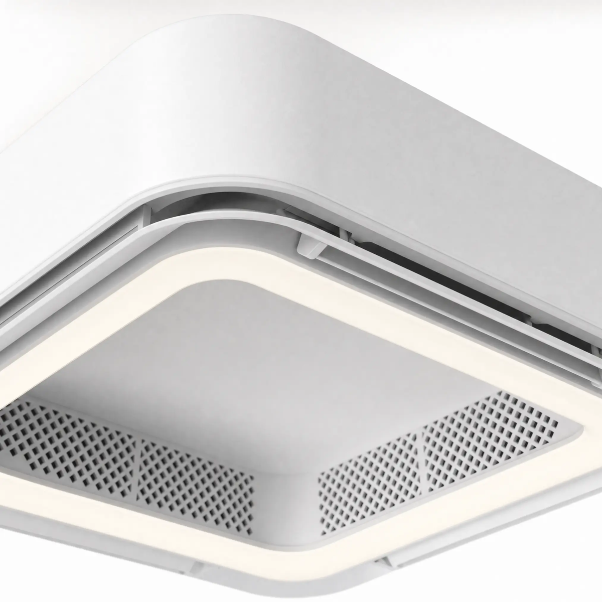 Modern Blade-less Ceiling Fan with LED Lighting and Chandelier