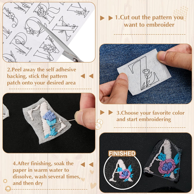Hand embroidery set