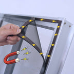 Self-adhesive Mosquito Net for Windows - No-See-Um Mesh Insect Screen for Home Protection & Bug Prevention