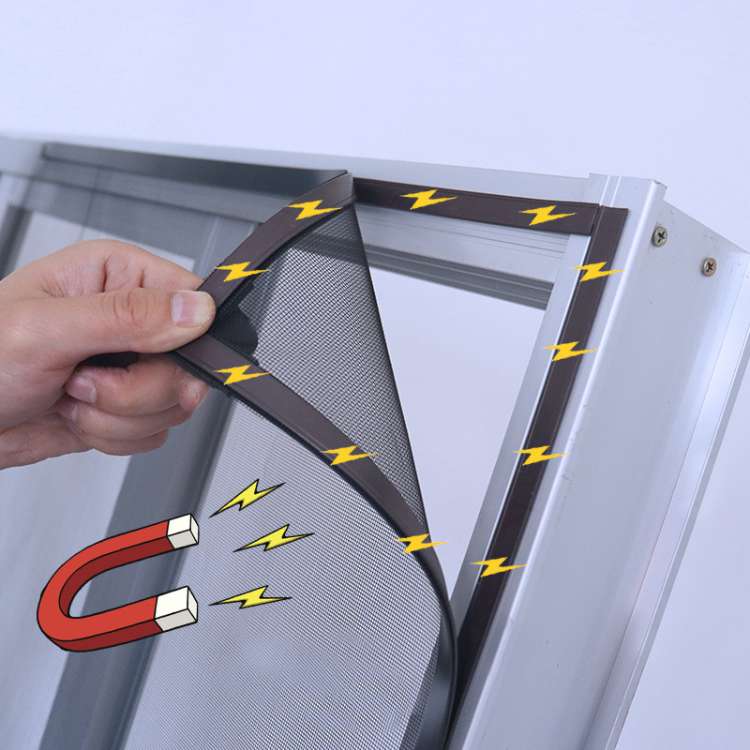 Self-adhesive Mosquito Net for Windows - No-See-Um Mesh Insect Screen for Home Protection & Bug Prevention