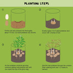 5/7/10/15 Gallon Potato Planting Growing Thickened Nonwoven Plant Fabric Pot Nursery Bags for Home Gardening