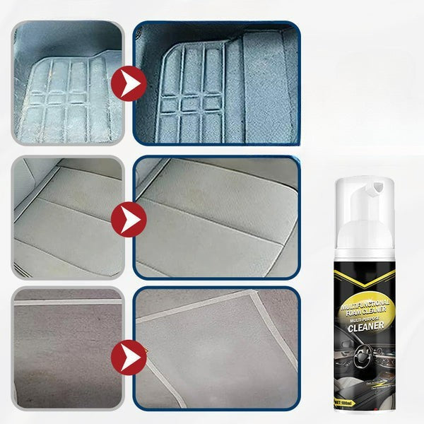 Multifunctional Car Interior Foam Cleaning Set