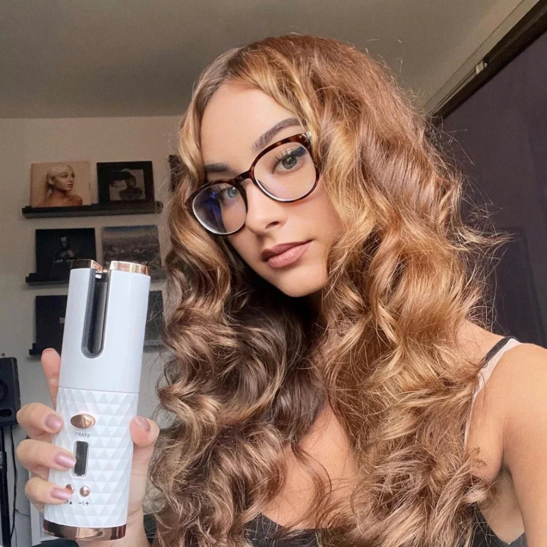 Cordless Hair Styling Curling Iron
