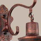 Weather Copper A Light Wall Lamp Rustic Style Clear Glass Petroleum Lighting Fixture