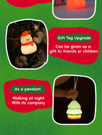 Creative Holiday Silicone Snowman Night Light