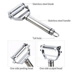 Stainless Steel Multifunctional Vegetable Peeler