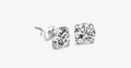 Crystal Stud Earrings - 4mm