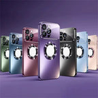 Magnetic Power Safety Metal Phone Case