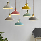 Industrial Retro Pendant Lamp Metal 1-Light | Vintage Pendant Lamp For Restaurant & Dining Room | E27 LED compatible