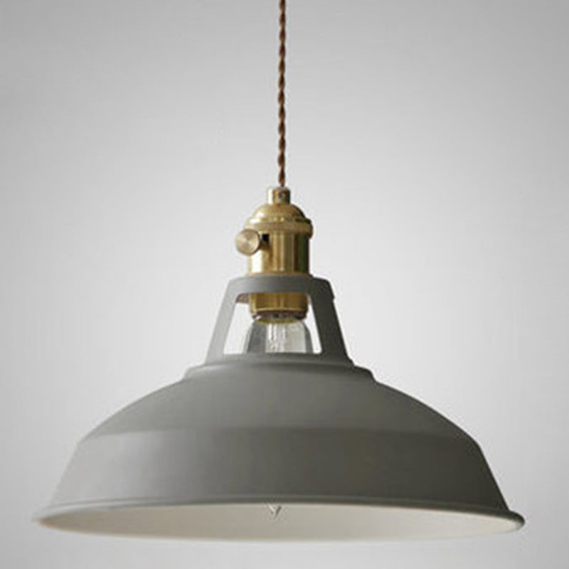Industrial Retro Pendant Lamp Metal 1-Light | Vintage Pendant Lamp For Restaurant & Dining Room | E27 LED compatible