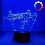GeoLume - 3D LED Desk Lamp with Touch