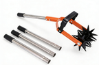 Manual Rotary Lawn Edger, 69 Inch Adjustable Stainless Steel Handle Grass and Weed Trimmer