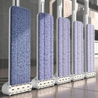 Hands-Free Flat Mop with Slim Design and Self-Wringing System