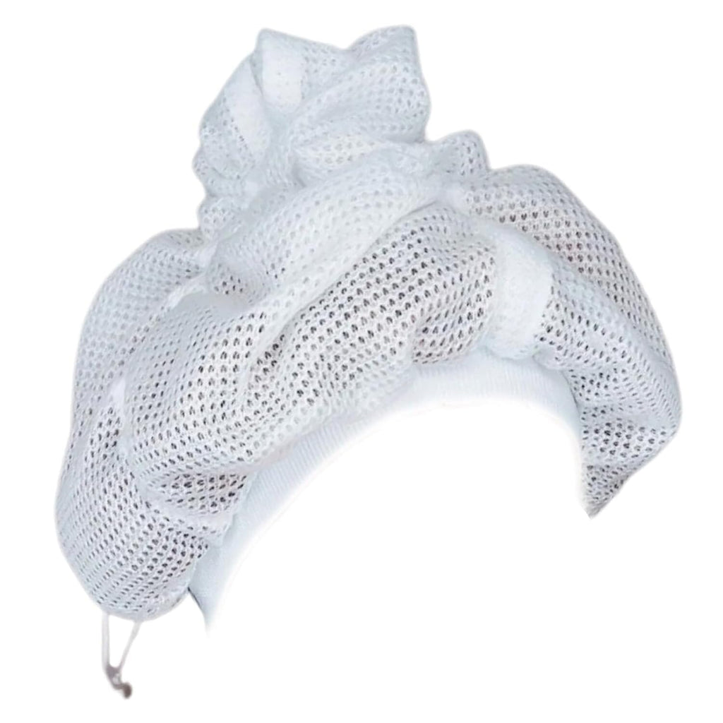 Net Plopping Cap for Drying Curly Hair