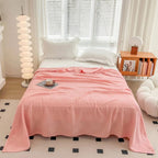 Cotura Waffle Blanket | 100% Organic Cotton | Breathable & Elegant | Waffle Structure