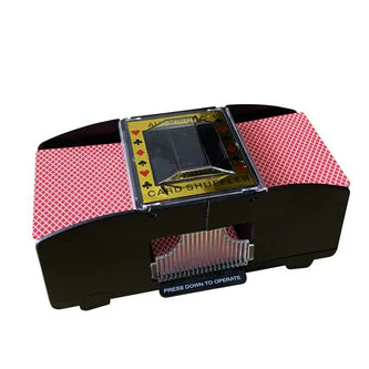 Automatic Playing Card Shuffler – Perfect for 2/4/6 Deck, Playing Card Shuffler Electric for Poker