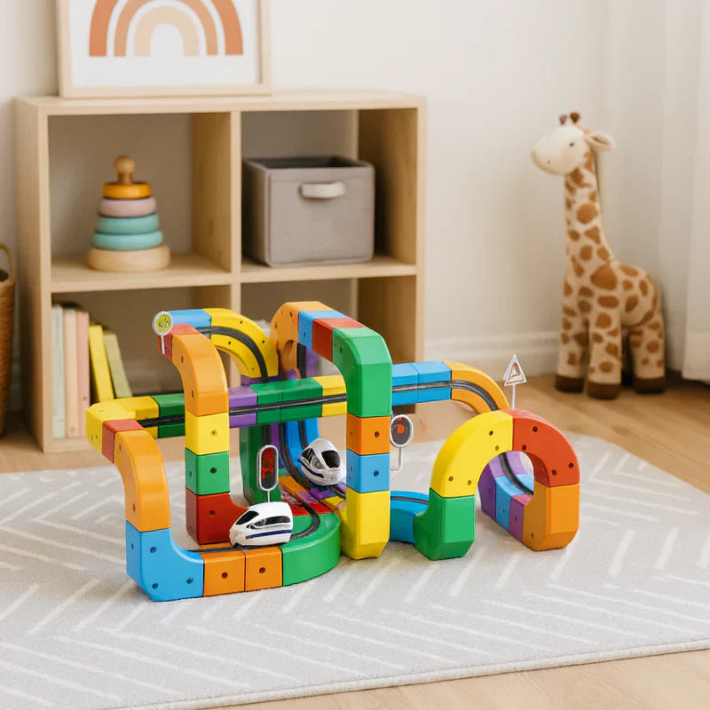 MagnoFun FlexiTrack — Becoming smarter while playing and discovering creativity without limits!