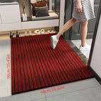 All-Season Weatherproof Doormat – Abrasion-Resistant Striped Doormat, Non-Slip, Stain and Fade Resistant, Low Profile Mat for Indoor and Outdoor