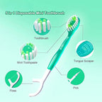 26 pieces 5-in-1 mini toothbrush set