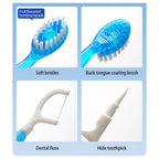 26 pieces 5-in-1 mini toothbrush set