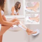 Suction Cup Footrest – More safety when shaving in the shower