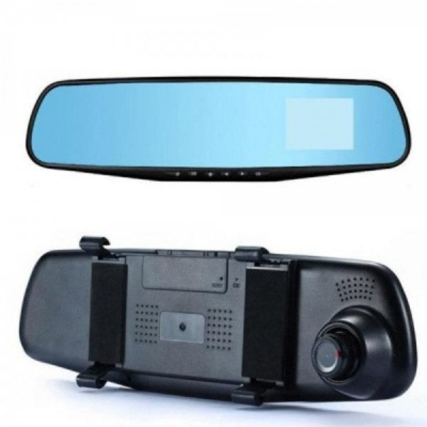 SafeMirror HD Rearview Mirror with Dashcam – 1080p, Motion Detection & Wide Angle