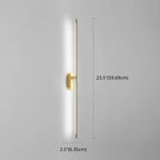 Linear Stripes Wall Lighting Modern Metal Wall Mount Lamp for Bedroom Living Room