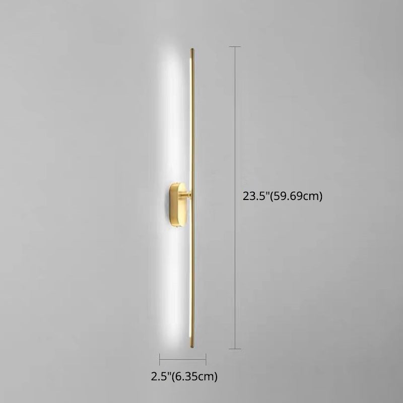 Linear Stripes Wall Lighting Modern Metal Wall Mount Lamp for Bedroom Living Room