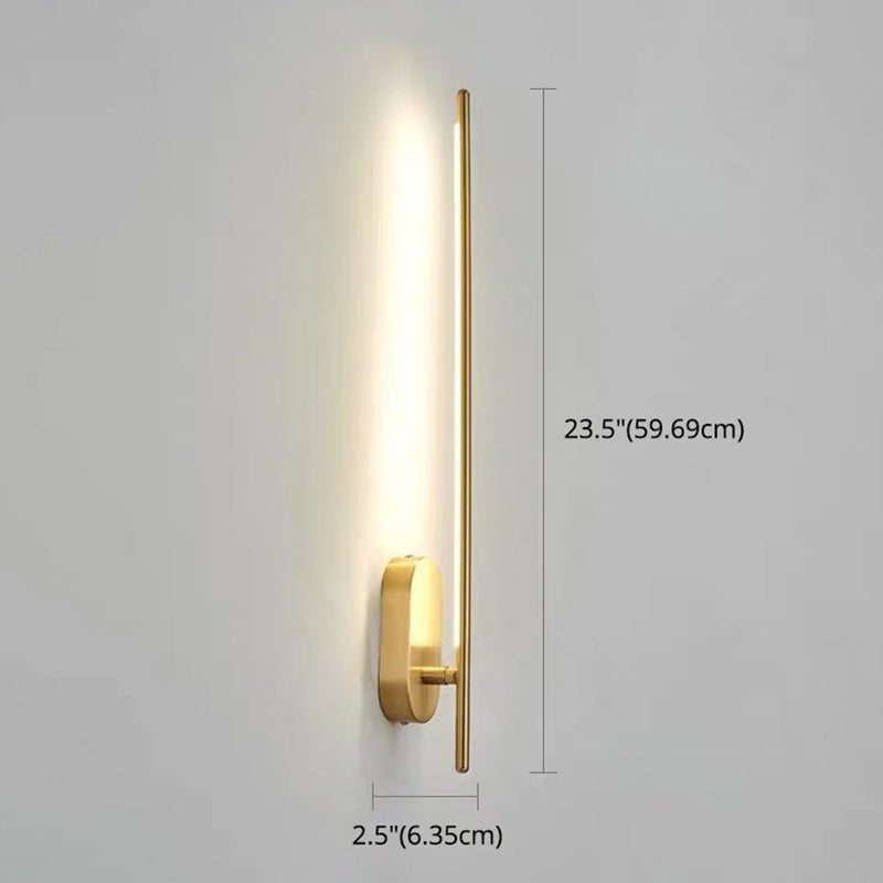 Linear Stripes Wall Lighting Modern Metal Wall Mount Lamp for Bedroom Living Room