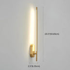 Linear Stripes Wall Lighting Modern Metal Wall Mount Lamp for Bedroom Living Room
