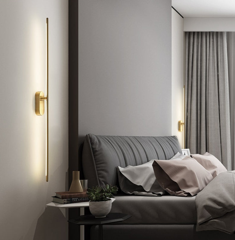 Linear Stripes Wall Lighting Modern Metal Wall Mount Lamp for Bedroom Living Room